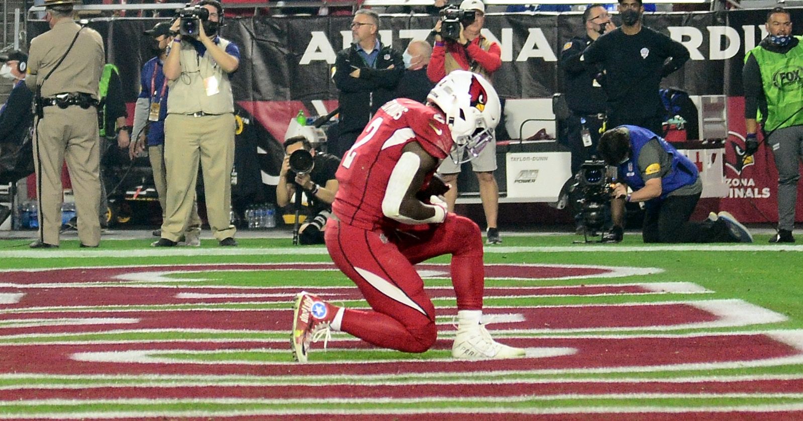 Cardinals RB Chase Edmonds against the Colts in 2021