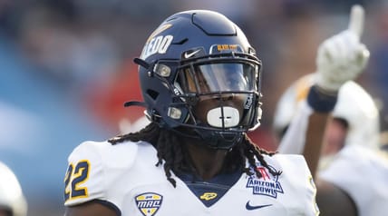 Toldeo safety Emmanuel McNeil-Warren in 2023